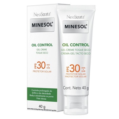 PROTETOR SOLAR FACIAL NEOSTRATA MINESOL OIL FPS30 40 GRAMAS