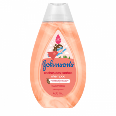 SHAMPOO JOHNSON'S CACHOS DOS SONHOS 400ML