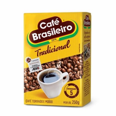 CAFÉ BRASILEIRO TRADICIONAL A VÁCUO 250 G