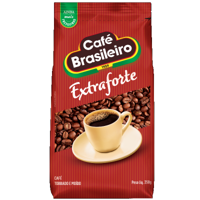 CAFÉ BRASILEIRO EXTRA FORTE 250G