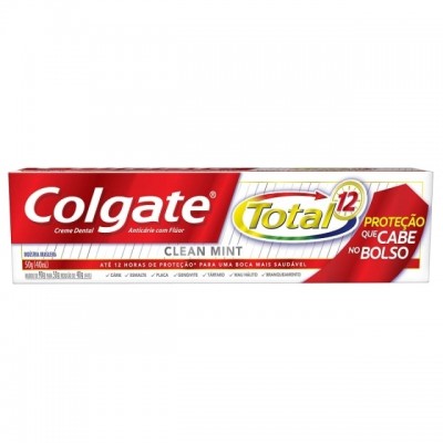 CREME DENTAL COLGATE TOTAL 12 CLEAN MINT 50 GRAMAS