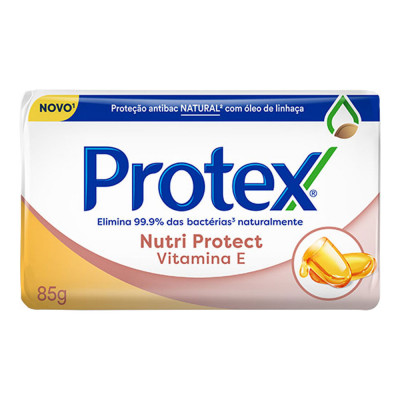 SABONETE PROTEX NUTRI PROTECT VITAMINA E 85 GRAMAS