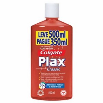 ENXAGUANTE BUCAL COLGATE PLAX CLASSIC