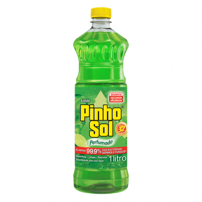 DESINFETANTE PINHO SOL LIMÃO 1L