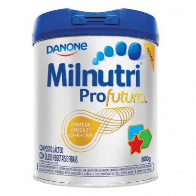 COMPOSTO LÁCTEO DANONE MILNUTRI PROFUTURA 800 GRAMAS