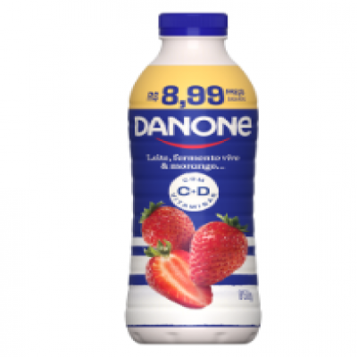 IOGURTE DANONE MORANGO 850G