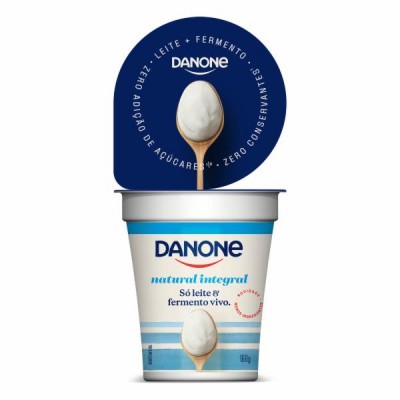 IOGURTE DANONE NATURAL INTEGRAL 160G