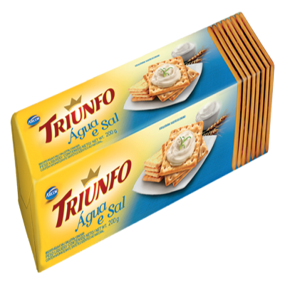 BISCOITO TRIUNFO ÁGUA E SAL 200G