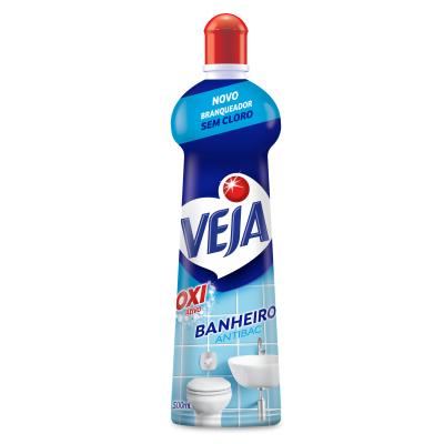 VEJA BANHEIRO ANTIBACTERIANO SQUEEZE 500 ML