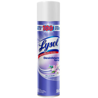 DESINFETANTE AEROSOL LYSOL BRISA DA MANHÃ 360 ML