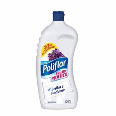 CERA LÍQUIDA POLIFLOR PRATIC INCOLOR 750ML