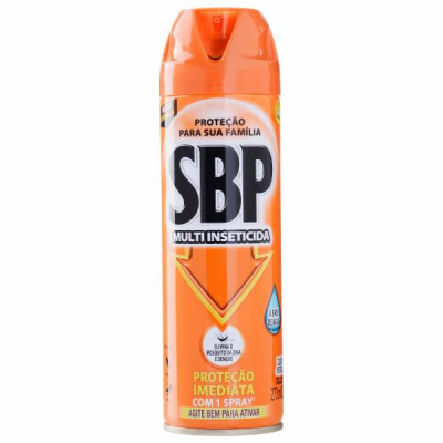 MULTI INSETICIDA AEROSOL SBP PROTEÇÃO IMEDIATA 273 ML