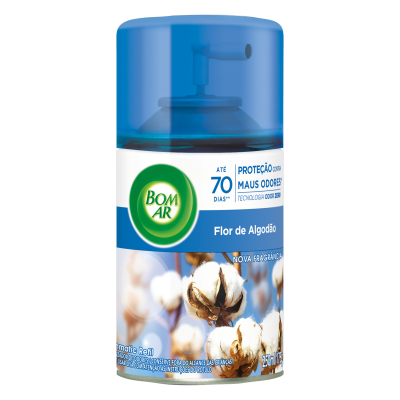 AROMATIZADOR BOM AR FLOR DE ALGODÃO 250 ML