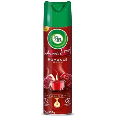 BOM AR AEROSOL AIR WICK SENSE ROMANCE 360ML