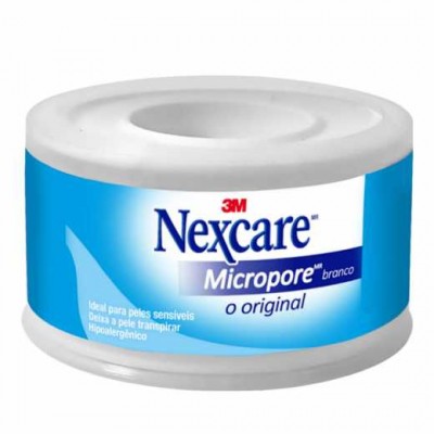 FITA MICROPORE NEXCARE BRANCA 25MMX4,5M