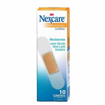 CURATIVO NEXCARE TRANSPARENTE 10 UNIDADES