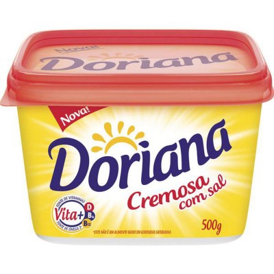 MARGARINA DORIANA COM SAL 500 G