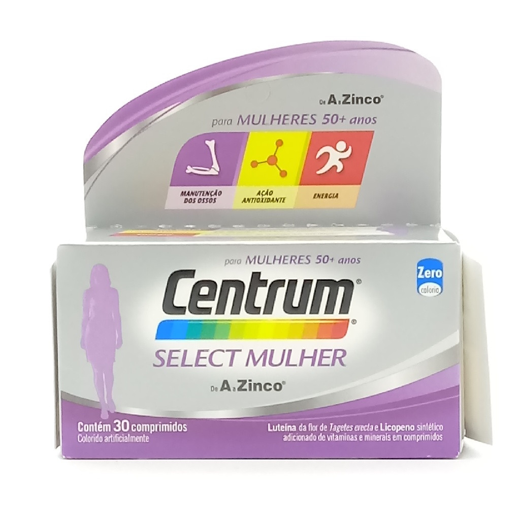 CENTRUM SELECT MULHER 30 COMPRIMIDOS