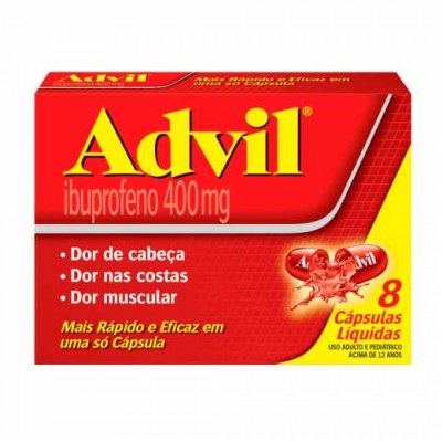 ADVIL EXTRA 400MG 8 CÁPSULAS