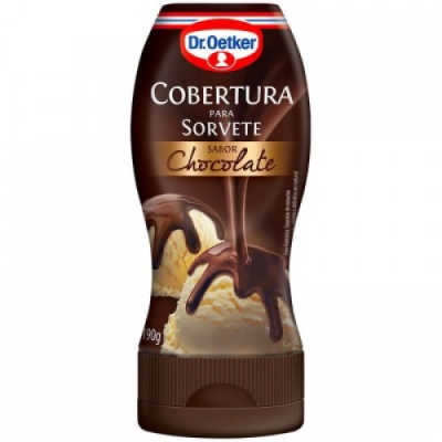 COBERTURA DR. OETKER PARA SORVETE CHOCOLATE 190 G