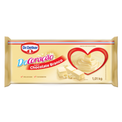 CHOCOLATE DR. OETKER COBERTURA BRANCO 1,01 KG