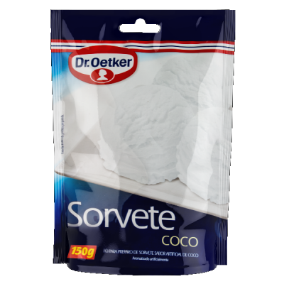 SORVETE EM PÓ DR. OETKER COCO 150G