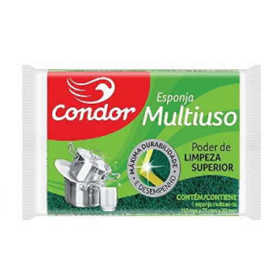 ESPONJA CONDOR MULTIUSO 1 UNIDADE