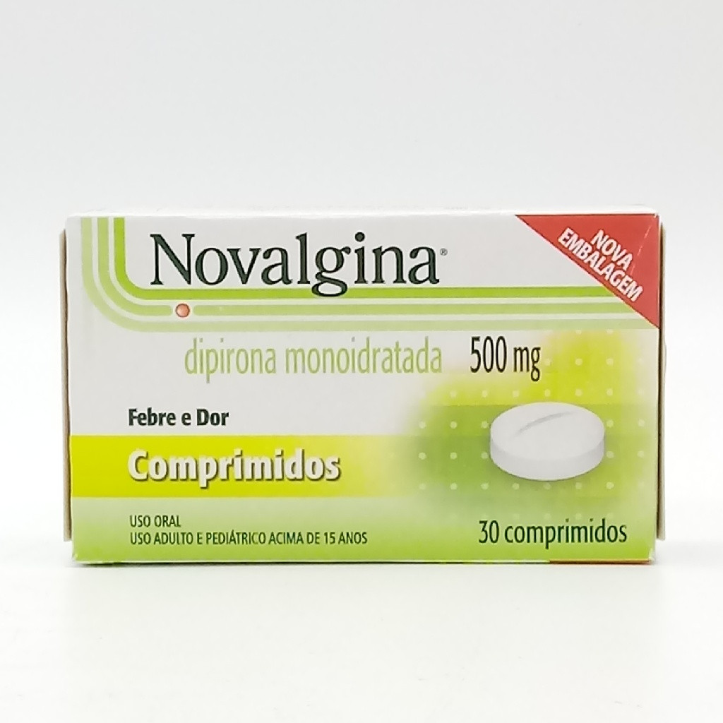 NOVALGINA 500MG 30 COMPRIMIDOS SANOFI