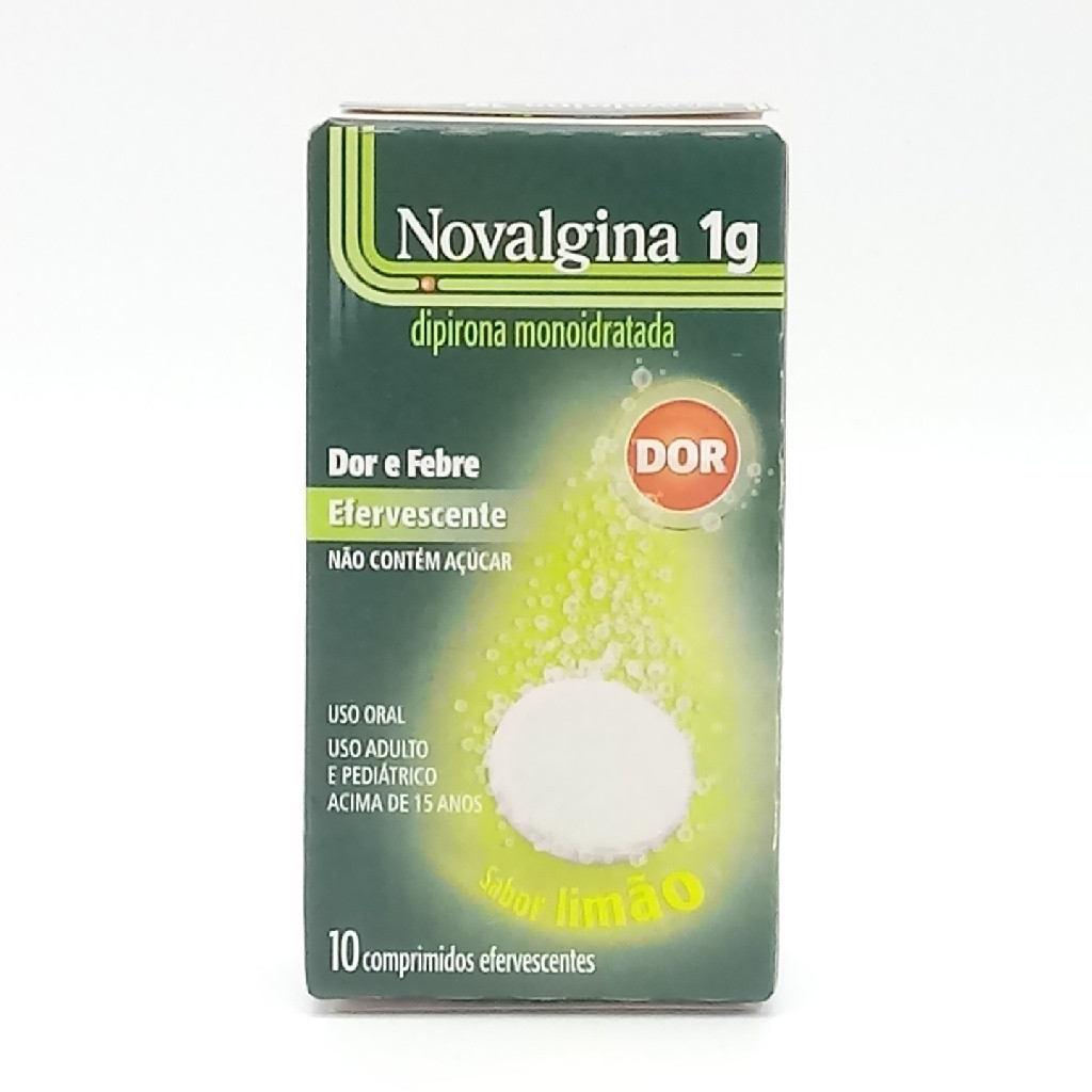 NOVALGINA 1G 10 COMPRIMIDOS EFERVESCENTES SANOFI