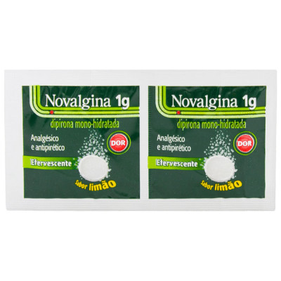 NOVALGINA 1G 02 COMPRIMIDOS  EFERVESCENTES  SANOFI