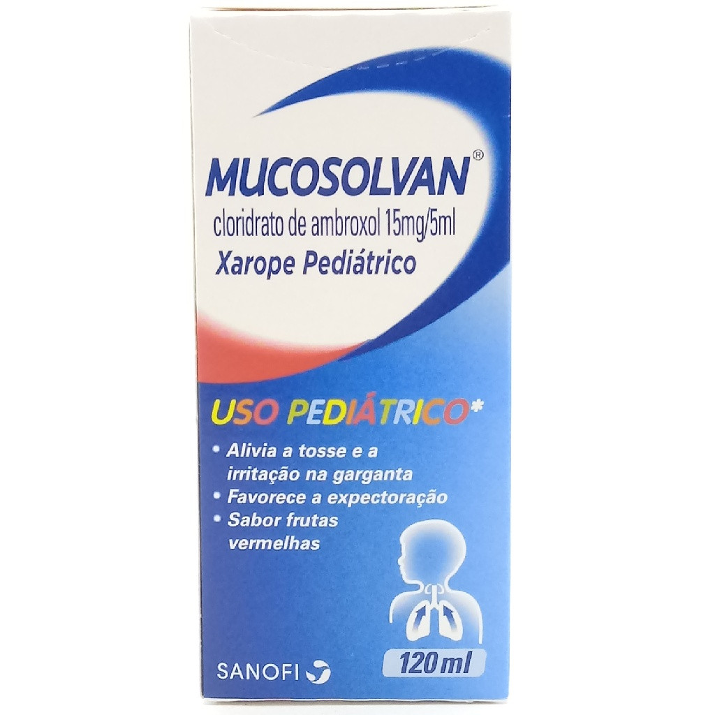 MUCOSOLVAN 120ML XAROPE USO PEDIÁTRICO