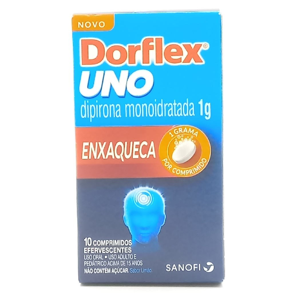 DORLFEX UNO 1G  SANOFI 10 COMPRIMIDOS EFERVESCENTES