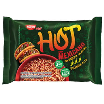 MACARRÃO INSTANTÂNEO NISSIN LAMEN HOT MEXICANO 85 G