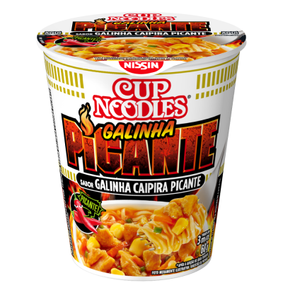 MACARRÃO CUP NOODLES GALINHA CAIPIRA PICANTE 69G