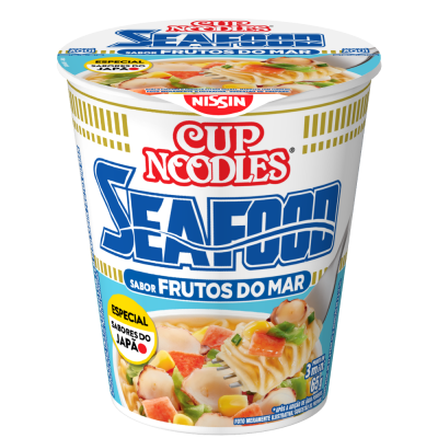 MACARRÃO CUP NOODLES SABOR FRUTOS DO MAR 65G