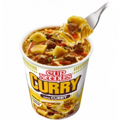 MACARRÃO CUP NOODLES CURRY 70G