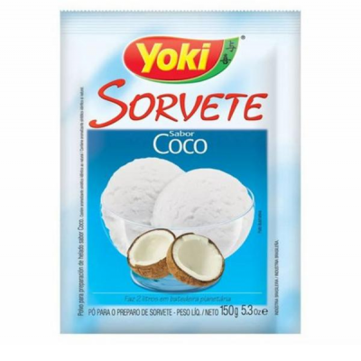 PÓ PARA SORVETE YOKI COCO 150G