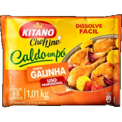 CALDO EM PÓ KITANO CHEF LINE GALINHA 1,01KG