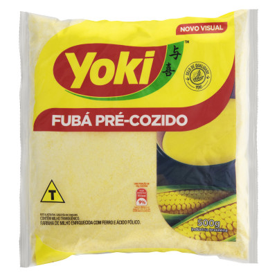 FUBÁ PRÉ-COZIDO YOKI 500 GRAMAS