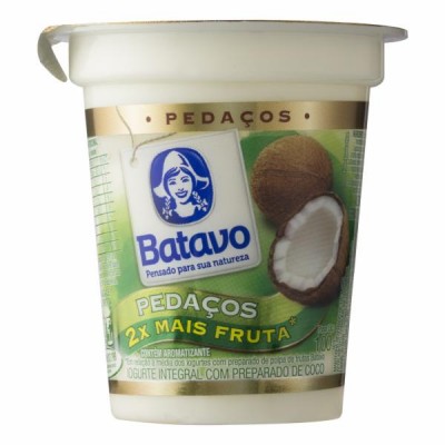 IOGURTE BATAVO PEDAÇOS COCO 100G