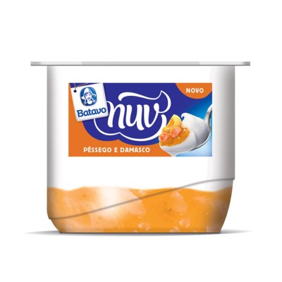 CREME DE QUEIJO QUARK BATAVO NUV PÊSSEGO E DAMASCO 100 G