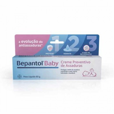 CREME PREVENTIVO DE ASSADURAS BEPANTOL BABY 60 GRAMAS