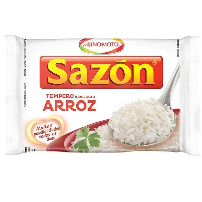 TEMPERO SAZON ARROZ BRANCO 60 GRAMAS