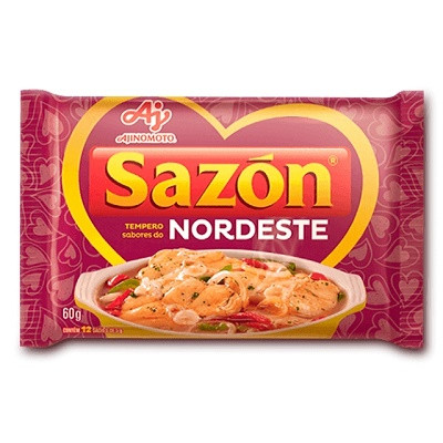 TEMPERO PRONTO SAZON SABORES DO NORDESTE 60 GRAMAS