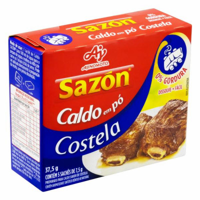 CALDO EM PÓ SAZON COSTELA 37,5 GRAMAS