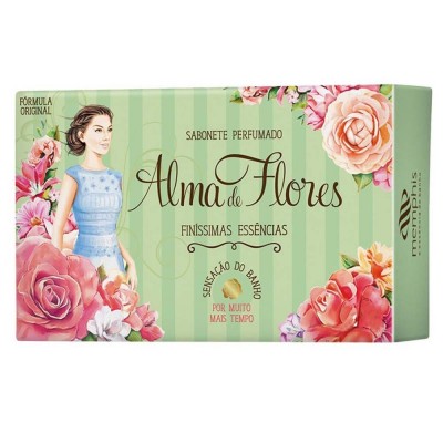 SABONETE ALMA DE FLORES 130G