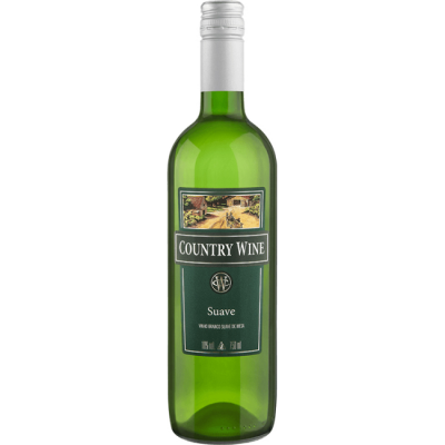 VINHO COUNTRY WINE BRANCO SUAVE 750ML