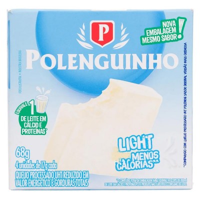 POLENGUINHO LIGHT 4 UNIDADES 68G