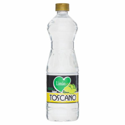 VINAGRE DE ÁLCOOL TOSCANO COM LIMÃO 750 ML