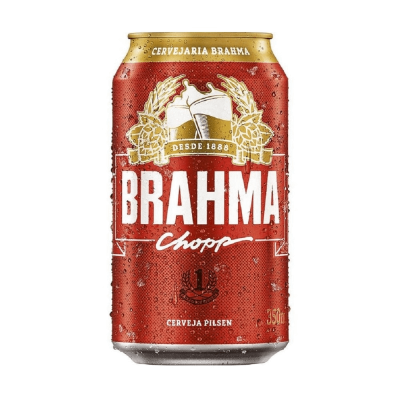 CERVEJA BRAHMA CHOPP PILSEN LATA 350 ML